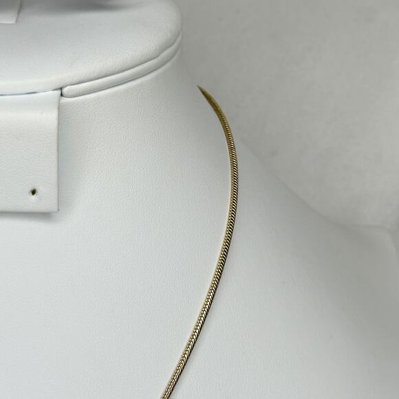 Chicos Round Pendant Gold Silver Tone Mixed Metal Necklace Adjustable ✨ - Picture 6 of 10